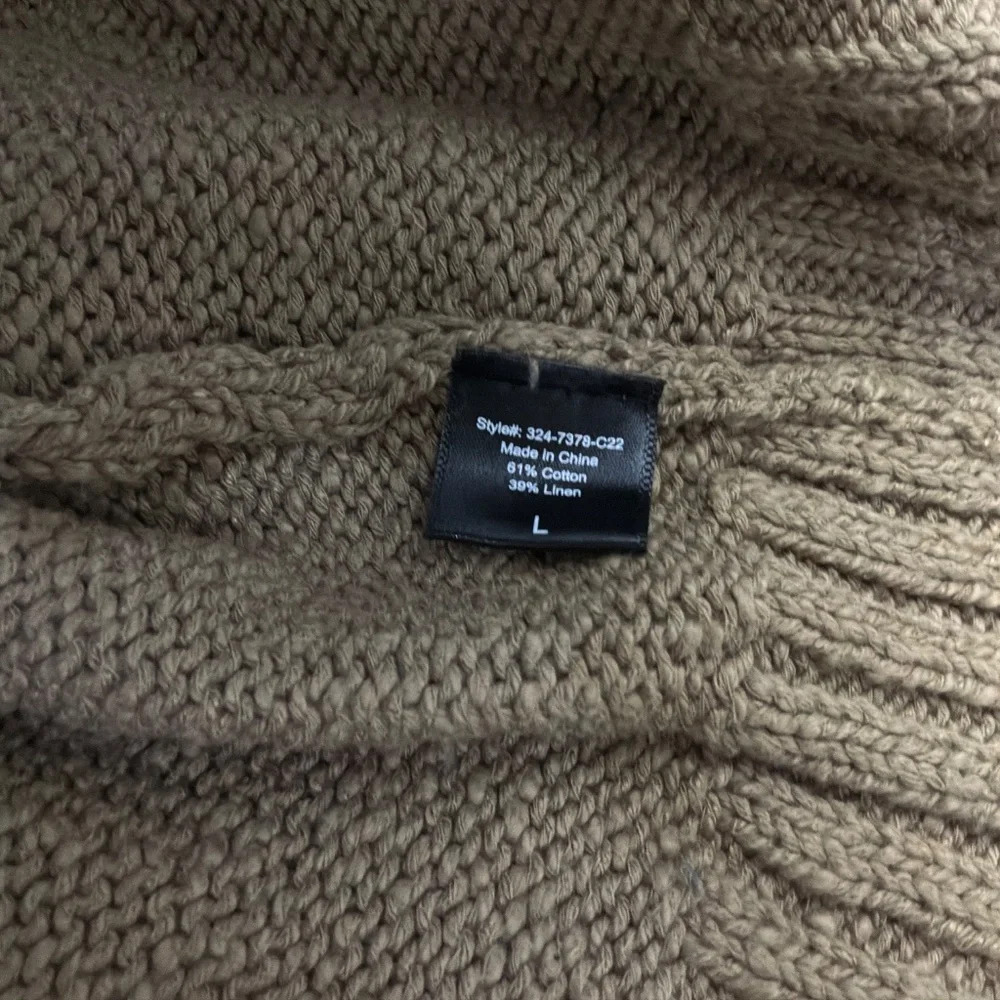 JENNI KAYNE CRUISE CACOON CREWNECK SAFARI TAN NWOT - Picture 5 of 6